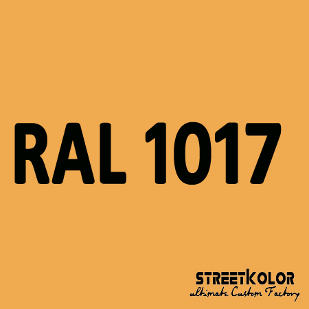 RAL 1017 uretánová auto farba lesklá alebo matná 1 liter + tužidlo + riedidlo