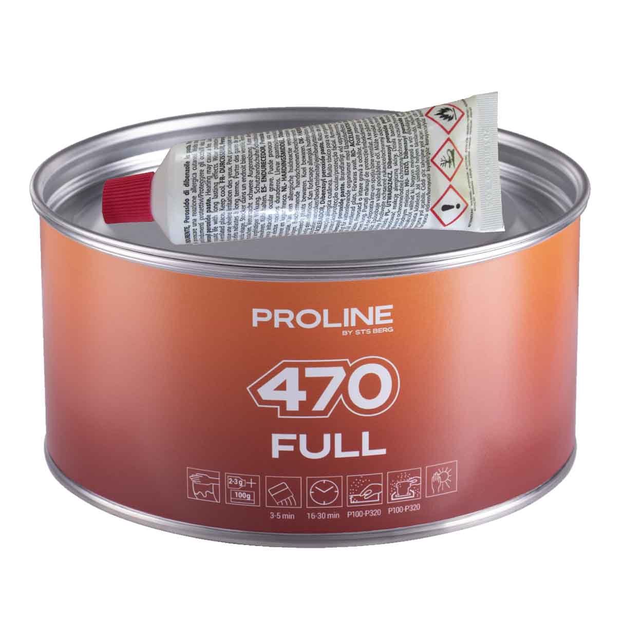 Univerzálny jemný tmel  PROLINE 470 FULL, hmotnosť: 1800 g