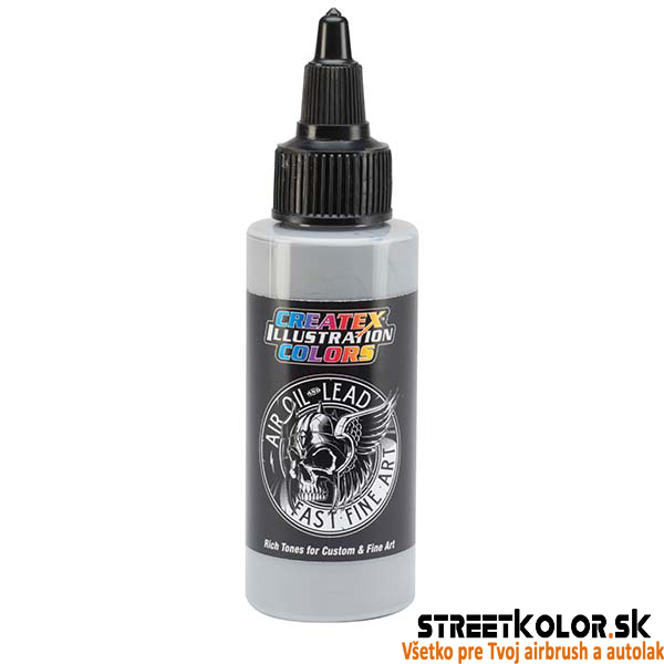 Ilustračná Neutrálna šedá V airbrush farba CreateX 30 ml