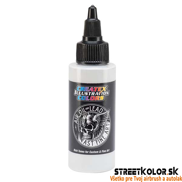 Ilustračná Neutrálna šedá VII airbrush farba CreateX 30 ml