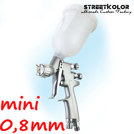 Mini profi striekacia pištoľ Auarita H-921 HVLP s tryskou 0,8mm (113l/min.)