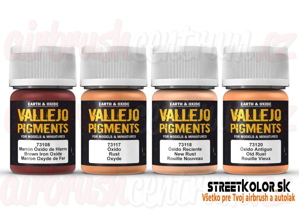 Vallejo Set Rust and Corrosion 73194  4 x 30ml