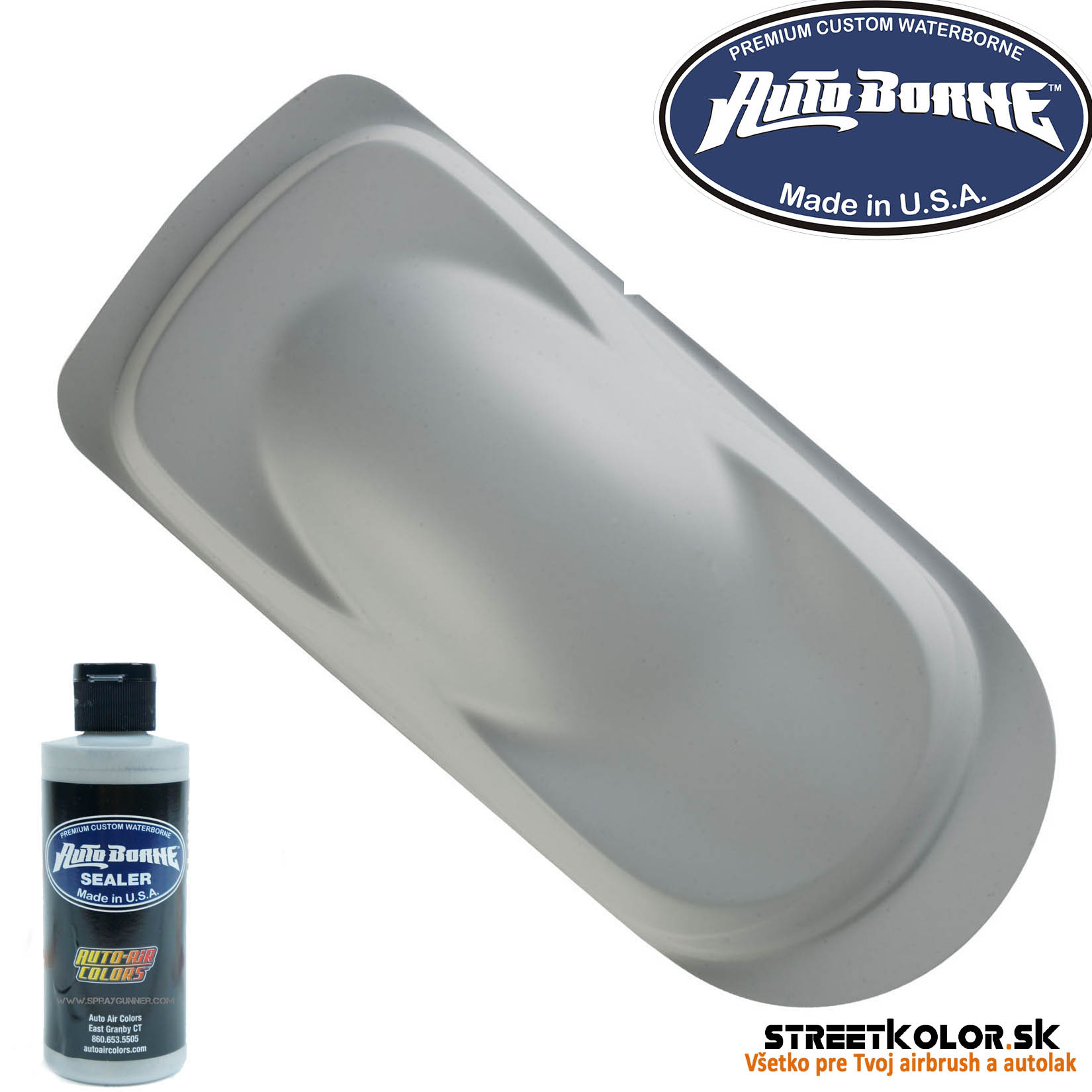 AutoBorne 6003 Šedý základ, 960ml