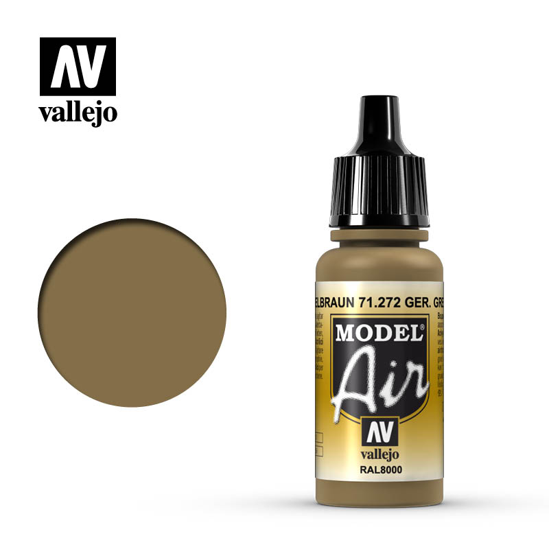 Vallejo 71.272 žltohnedá akrylová airbrush farba 17 ml