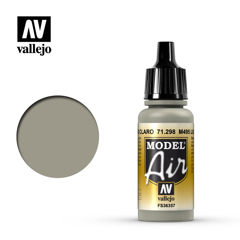 Vallejo 71.298 svetlo sivá akrylová airbrush farba 17 ml