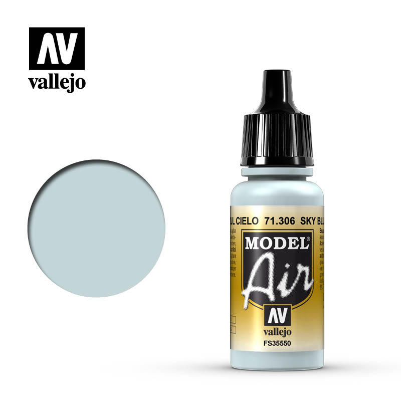 Vallejo 71.306 nebeská modrá akrylová airbrush farba 17 ml