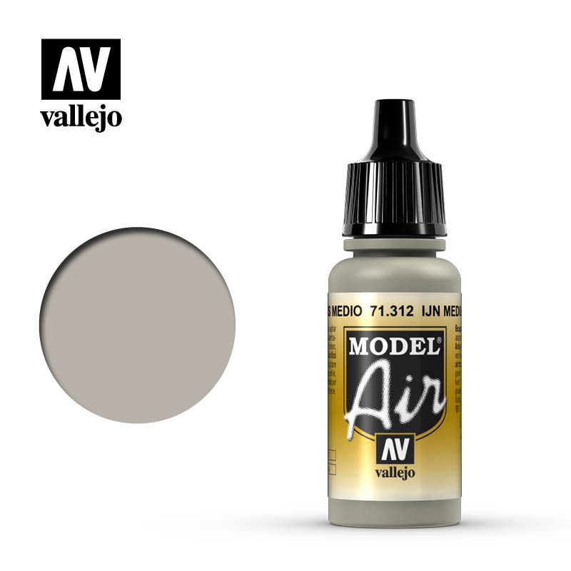 Vallejo 71.312 strednesivá akrylová airbrush farba 17 ml