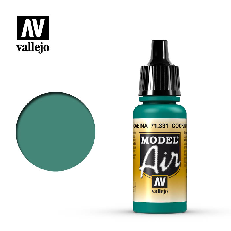 Vallejo 71.331 smaragdová zelená akrylová airbrush farba 17 ml