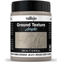 Vallejo Diorama Effects  Rough Grey Coarse Pumice 200 ml.