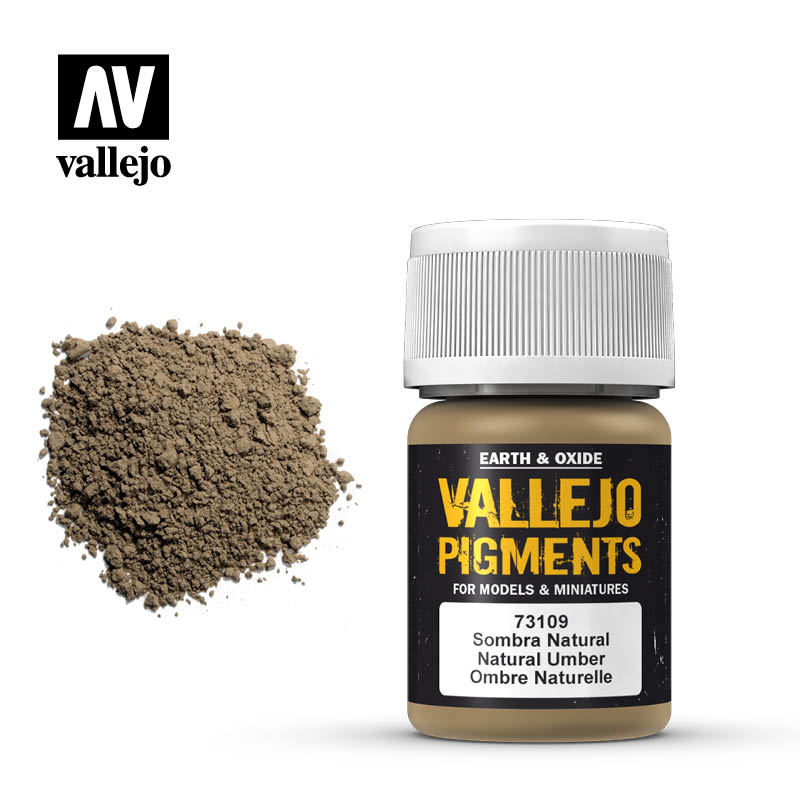 Vallejo pigment - NATURAL UMBER 73109, 35ml