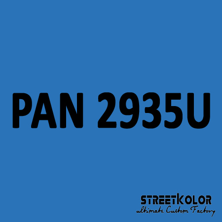 PANTONE 2935U uretánová auto farba matná 1 liter + tužidlo + riedidlo