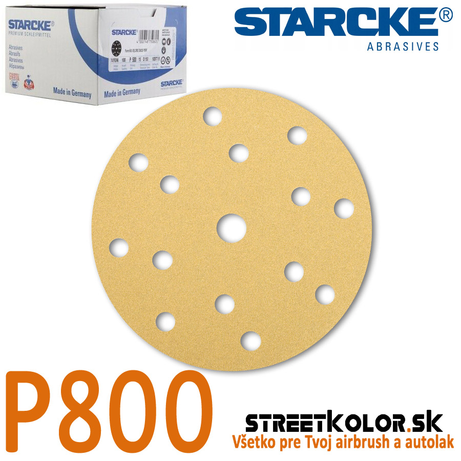 Starcke Brúsny disk P800, 150mm, 15dier, 100ks