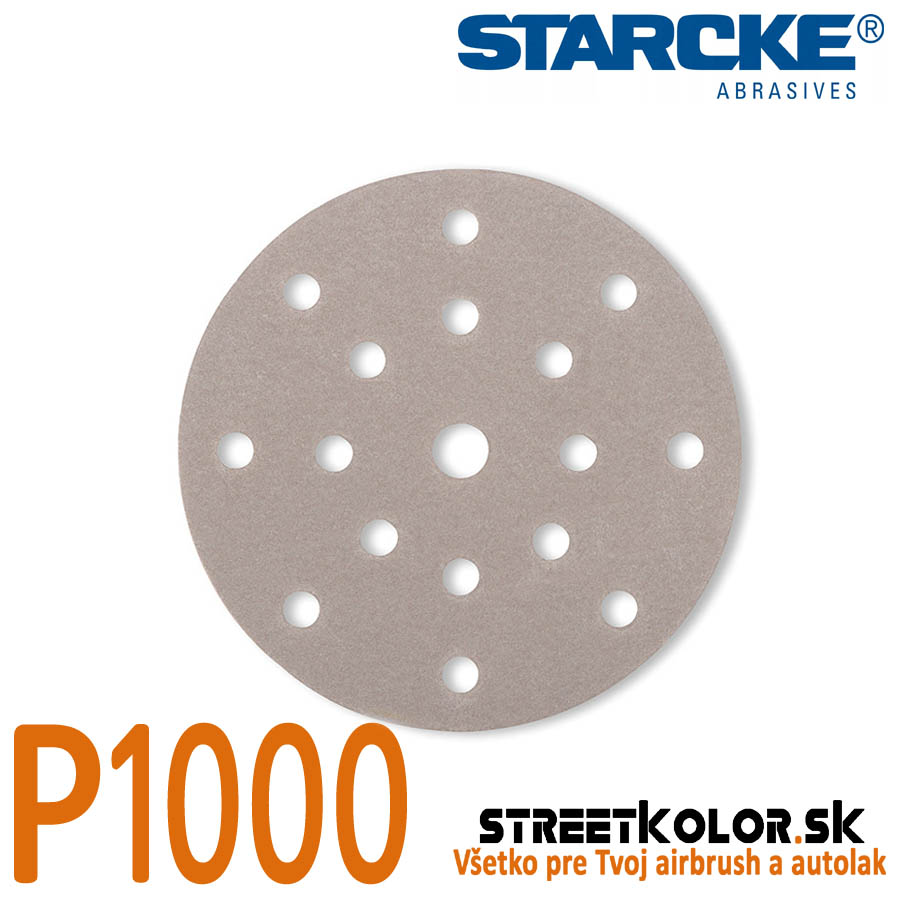 Starcke Brúsny disk P1000, 150mm, 15dier, 1ks