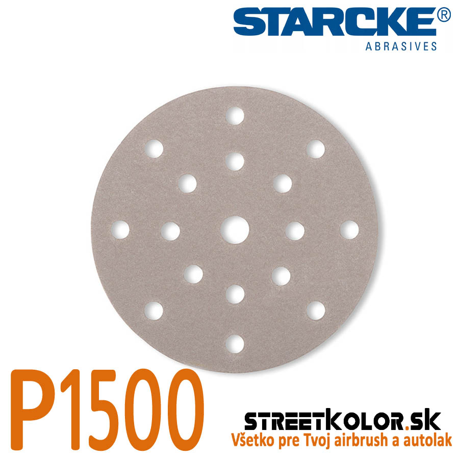 Starcke Brúsny disk P1500, 150mm, 15dier, 1ks