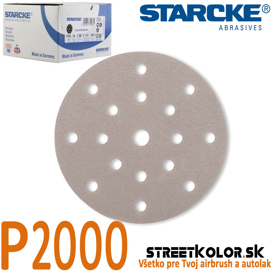 Starcke Brúsny disk P2000, 150mm, 15dier, 100ks