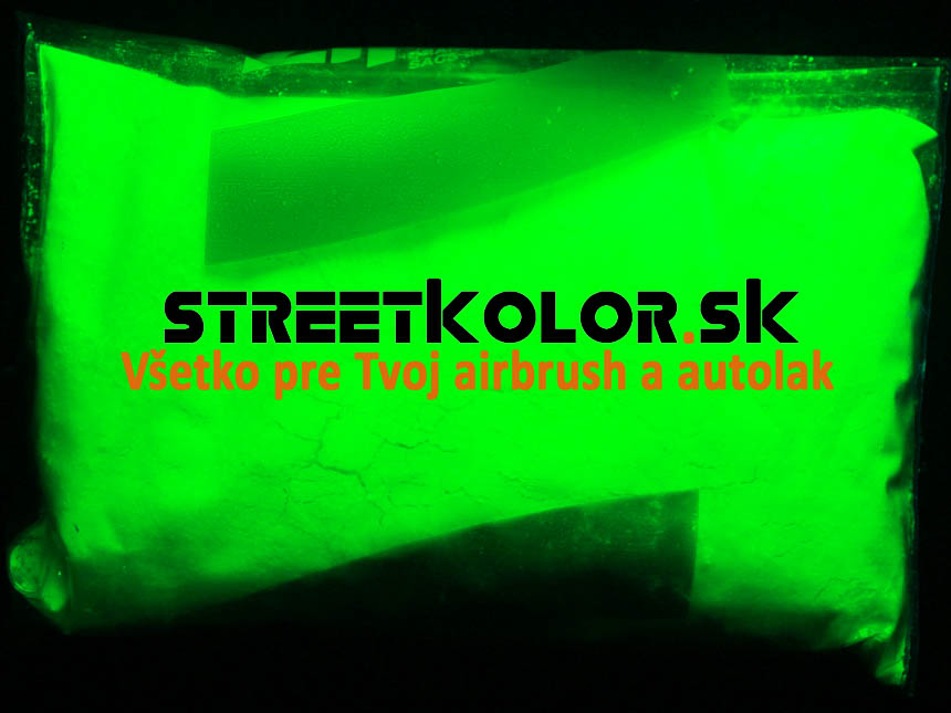 GlowKolor Párty pigment  Zelený 100 gr.