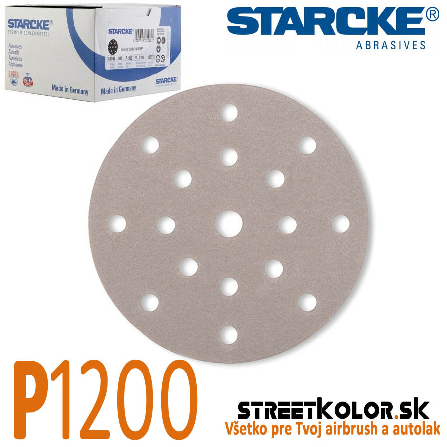 Starcke Brúsny disk P1200, 150mm, 15dier, 100ks