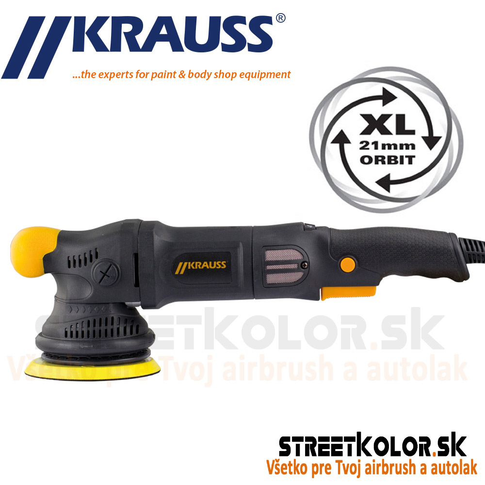 Elektrická leštička Krauss Shinemaster S21, 1000W, orbit: 21mm, MARK II