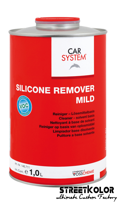 Odmastňovač CarSystem Silicon Remover 1l