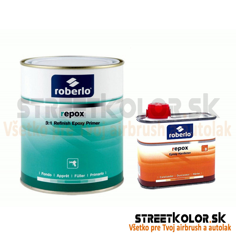 Roberlo repox 2K Epoxy primer refinish 3:1, 900ml + 300ml tužidla 