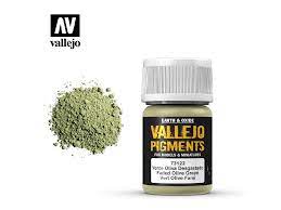 Vallejo pigment - FADED OLIVE GREEN 73122, 35ml