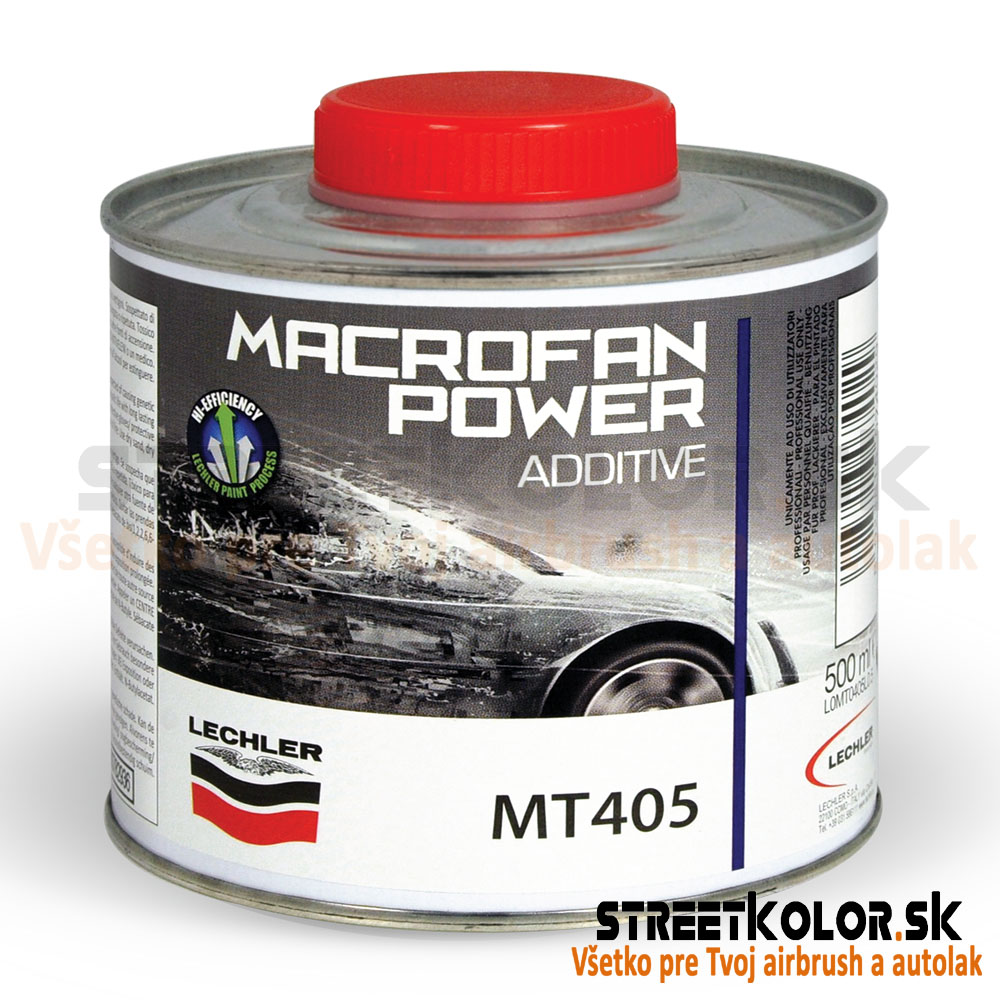 Lechler MT405 Macrofan Power Additive, 500ml, rýchle aditívum pre Lechler MC405