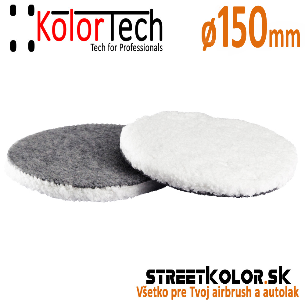 Leštiaci kotúč z mikrovlákna KOLORTECH SUPERPOLISH, Ø150 mm