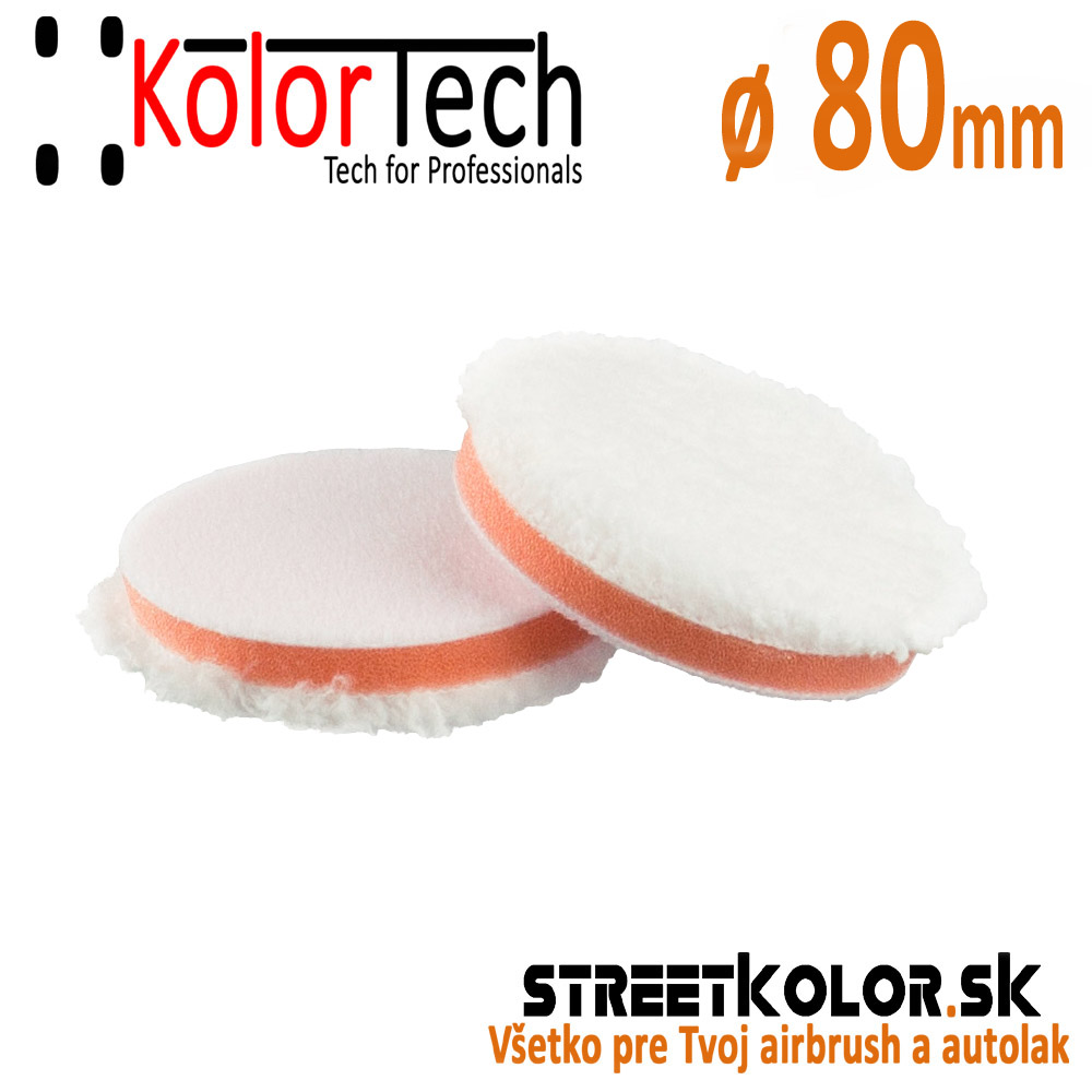 Leštiaci kotúč z mikrovlákna KOLORTECH SUPERPOLISH, Ø80x6 mm