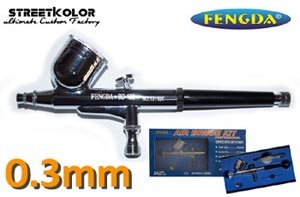 Airbrush pištoľ FENGDA® BD-130 0,3mm NAJCENA  V SR