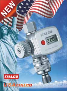 Digitálny regulátor tlaku vzduchu na pištoľ ITALCO FR-8
