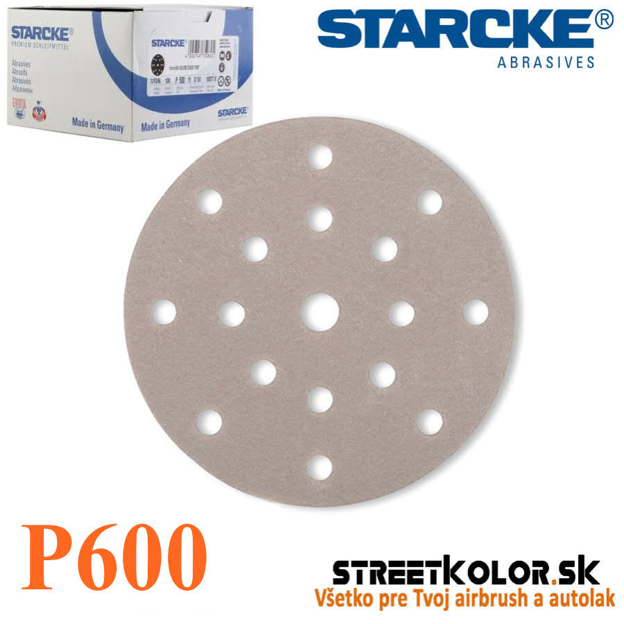 Starcke Brúsny disk P600, 150mm, 15dier, 100ks