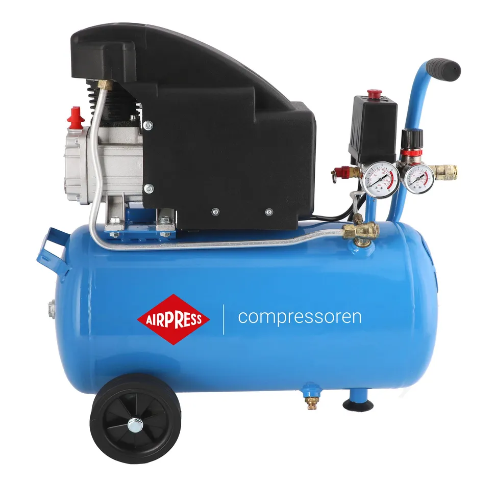 AIRPRESS HL 150-24, Olejový kompresor 8 bar 1.5 hp/1.1 kW 120 l/min 24 l