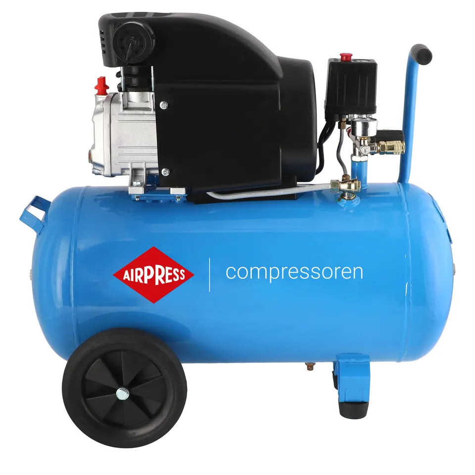 AIRPRESS HL 275-50, Olejový kompresor 8 bar 2 hp/1.5 kW 157 l/min 50 l