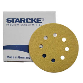 Starcke Brúsny disk P80, 125mm, 8 dier, 100ks