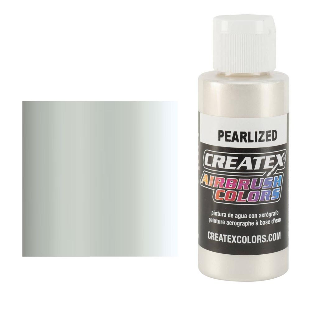 CreateX 5316 Platinová perleťová airbrush farba 60 ml