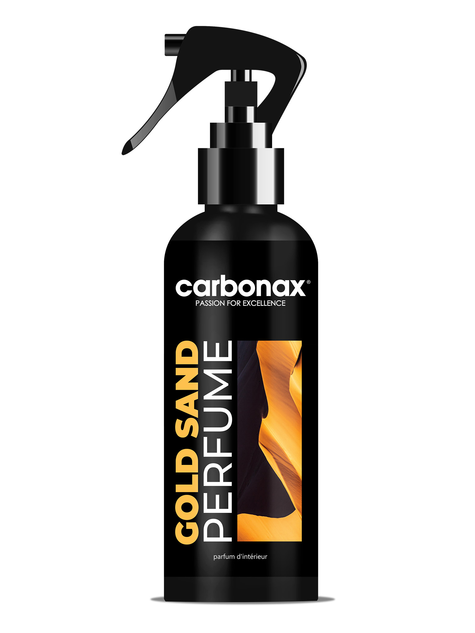 CARBONAX® vysoko koncentrovaný autoparfém s vôňou GOLD SAND, 150ml