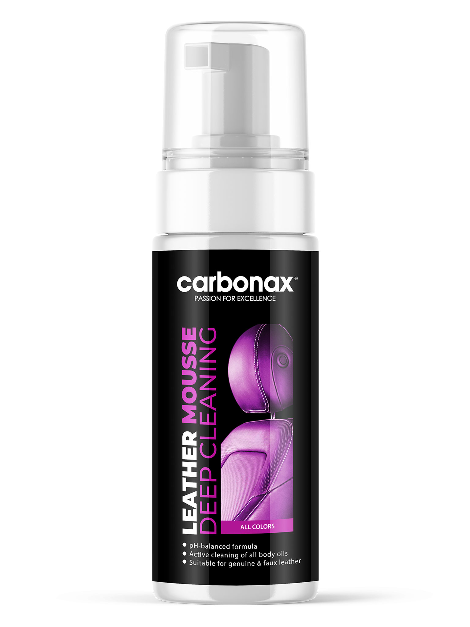 CARBONAX®  čistiaca pena na kožu, objem 150ml