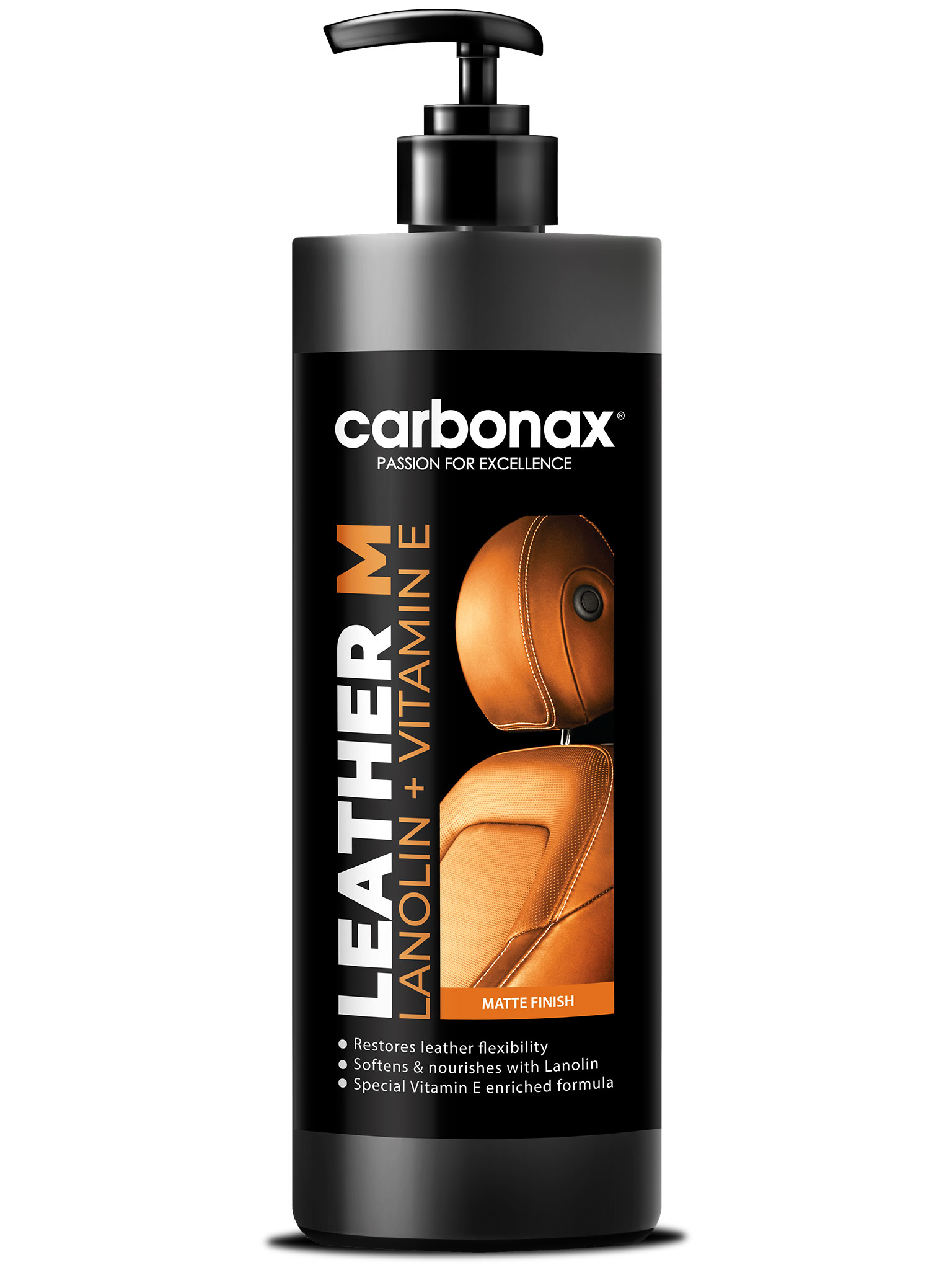 CARBONAX® čistič kože s kondicionérom a včelím voskom, matný, 500ml