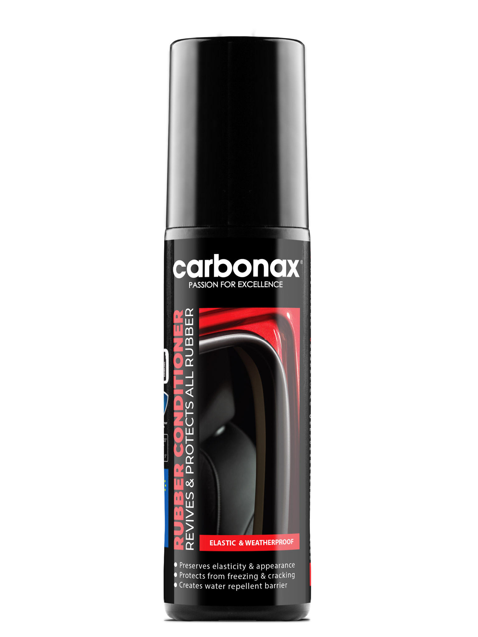 CARBONAX® kondicionér na gumu a tesnenia, objem 100ml