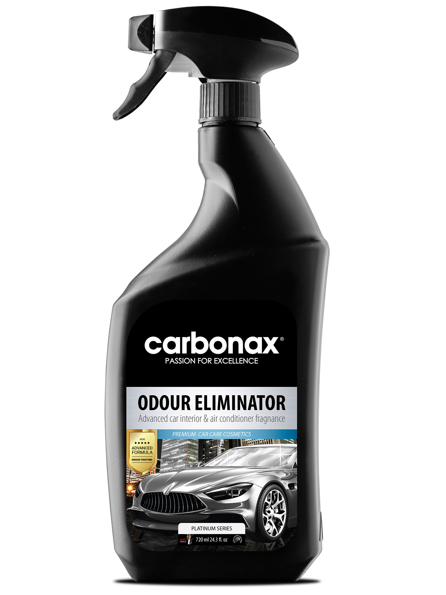 CARBONAX® odstraňovač zápachu s vôňou LUXURY CAR, 720ml