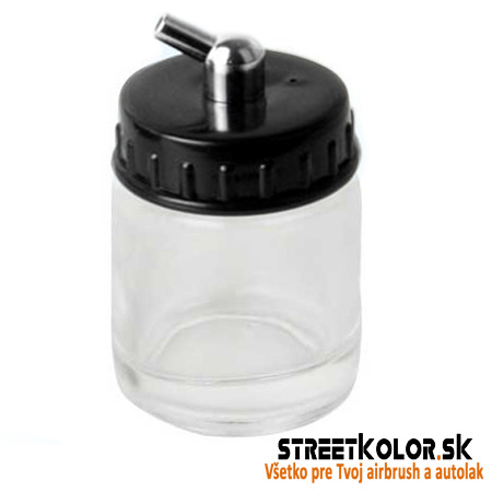 Nádobka / Fľaštička sklenená BD-03 22 ml pre airbrush pištole Fengda