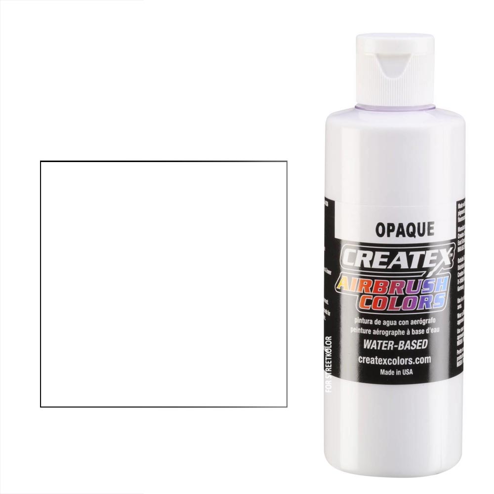 CreateX Biela 5212 Nepriehľadná 120ml airbrush farba