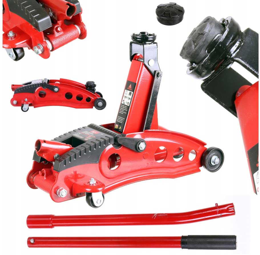 Zdvihák hydraulický 2T pojazdný, až 350mm zdvih, TORIN BIG RED JACK T82007