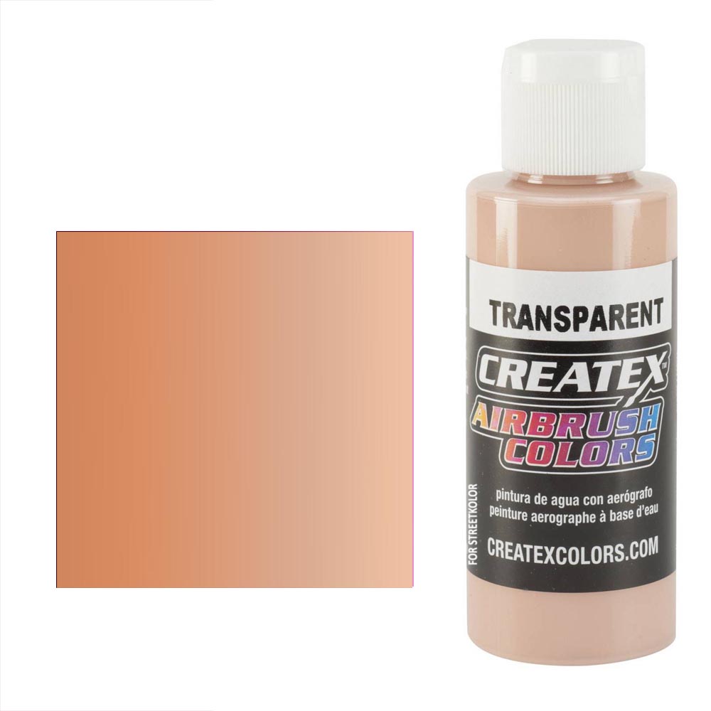 CreateX 5125 Broskyňová priehľadná airbrush farba 120ml