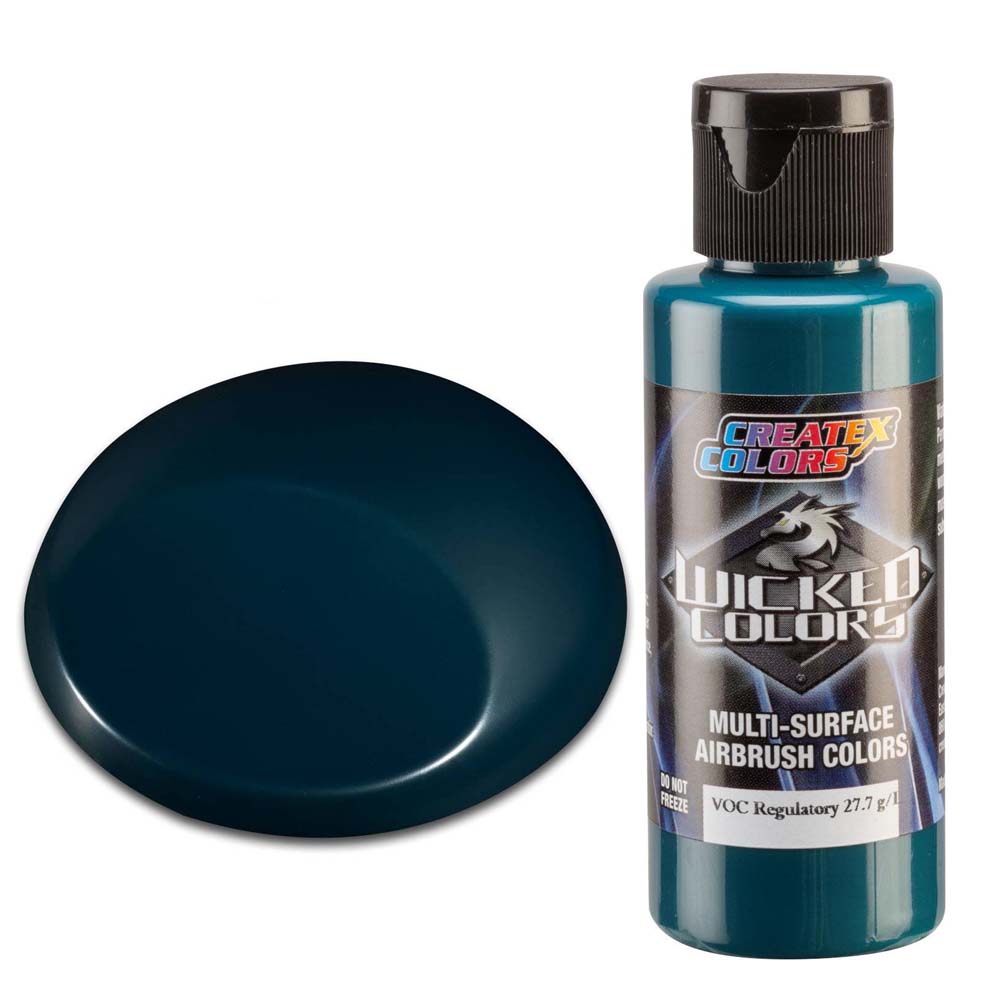 Wicked W084 zelená krycia airbrush farba 60ml