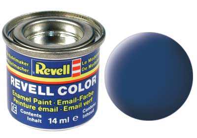 REVELL 56 Modrá matná syntetická modelárska farba (RAL5000), 14ml