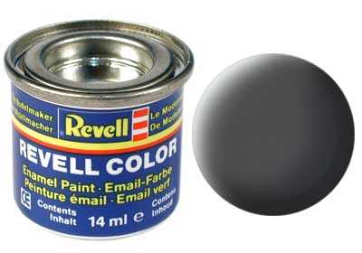 REVELL 66 Olivovo sivá matná syntetická modelárska farba (RAL7010), 14ml