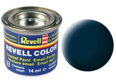 REVELL 69 Žulovo šedá matná syntetická modelárska farba (RAL7026), 14ml