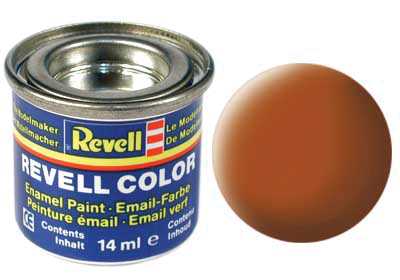REVELL 85 Hnedá matná syntetická modelárska farba (RAL8023), 14ml