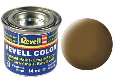 REVELL 87 zemitá hnedá matná syntetická modelárska farba (RAL7006), 14ml